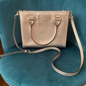Kate Spade metallic crossbody